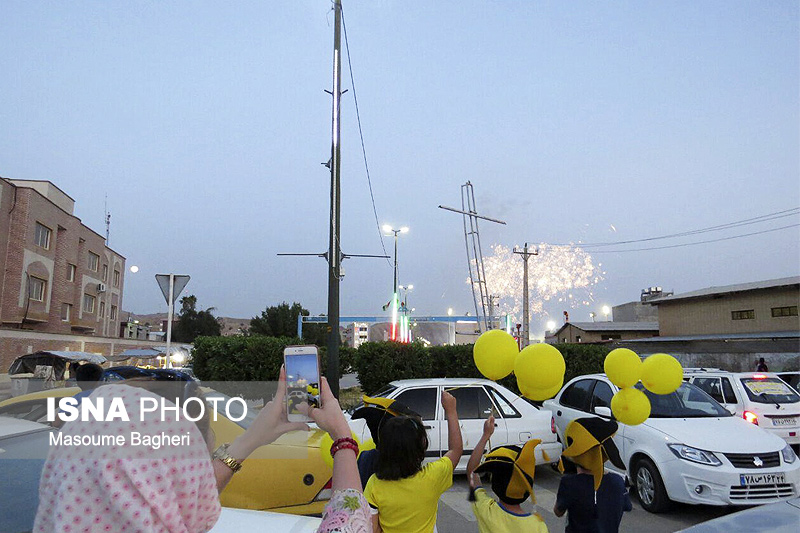 گزارش تصویری/ شادی مردم مسجد سلیمان پس از صعود تیم نفت به لیگ برتر